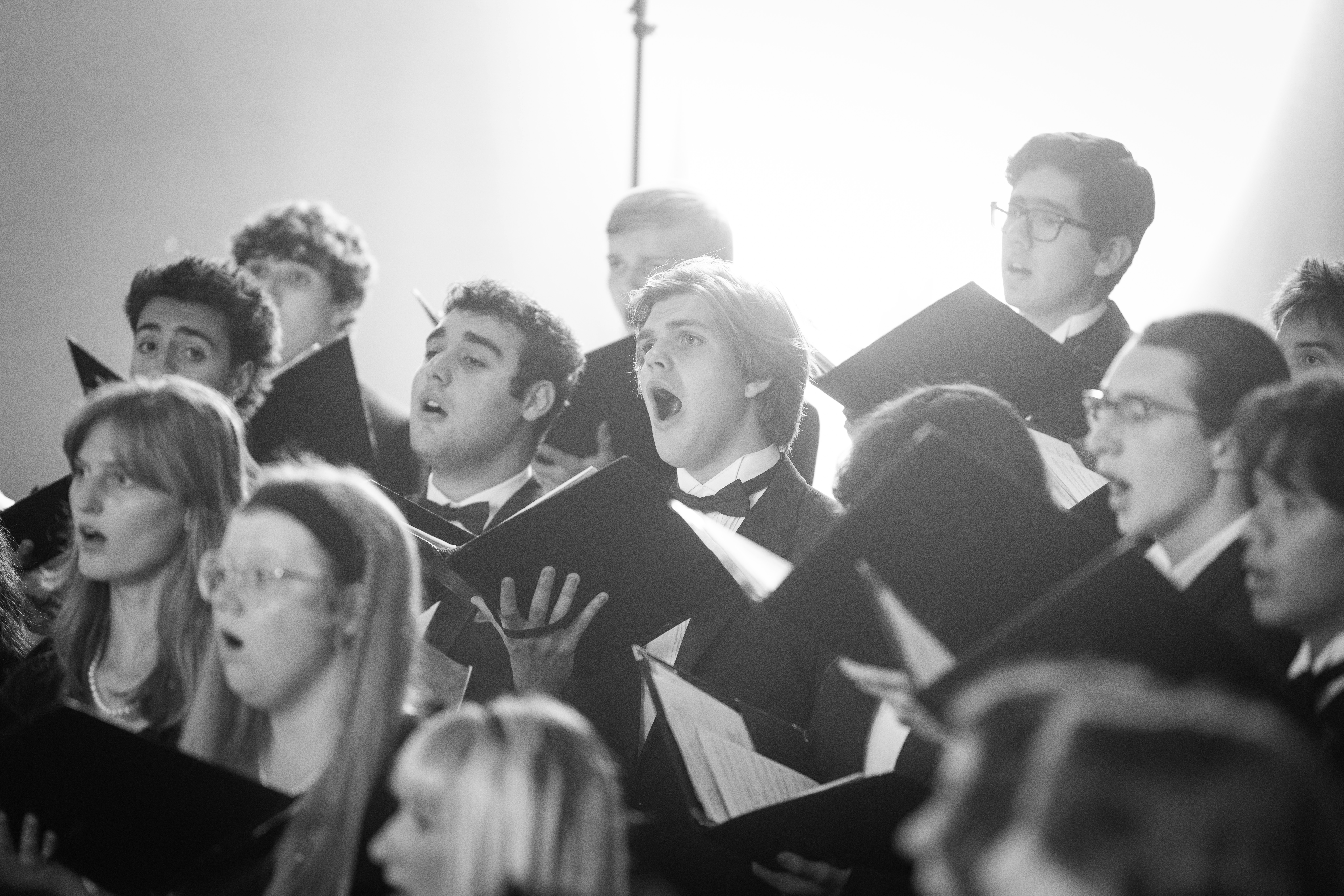 westmont music students singing