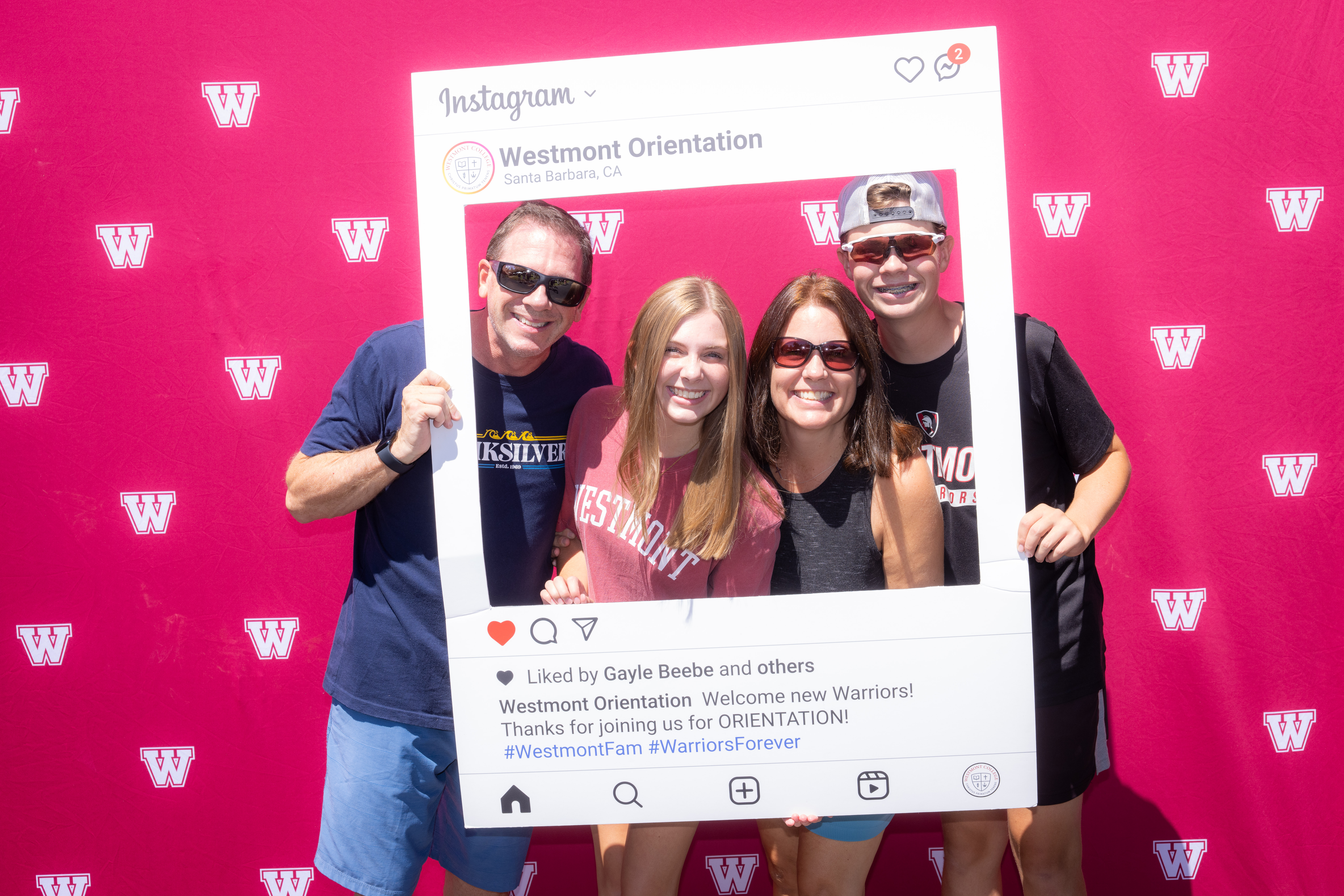 Family at Orientation