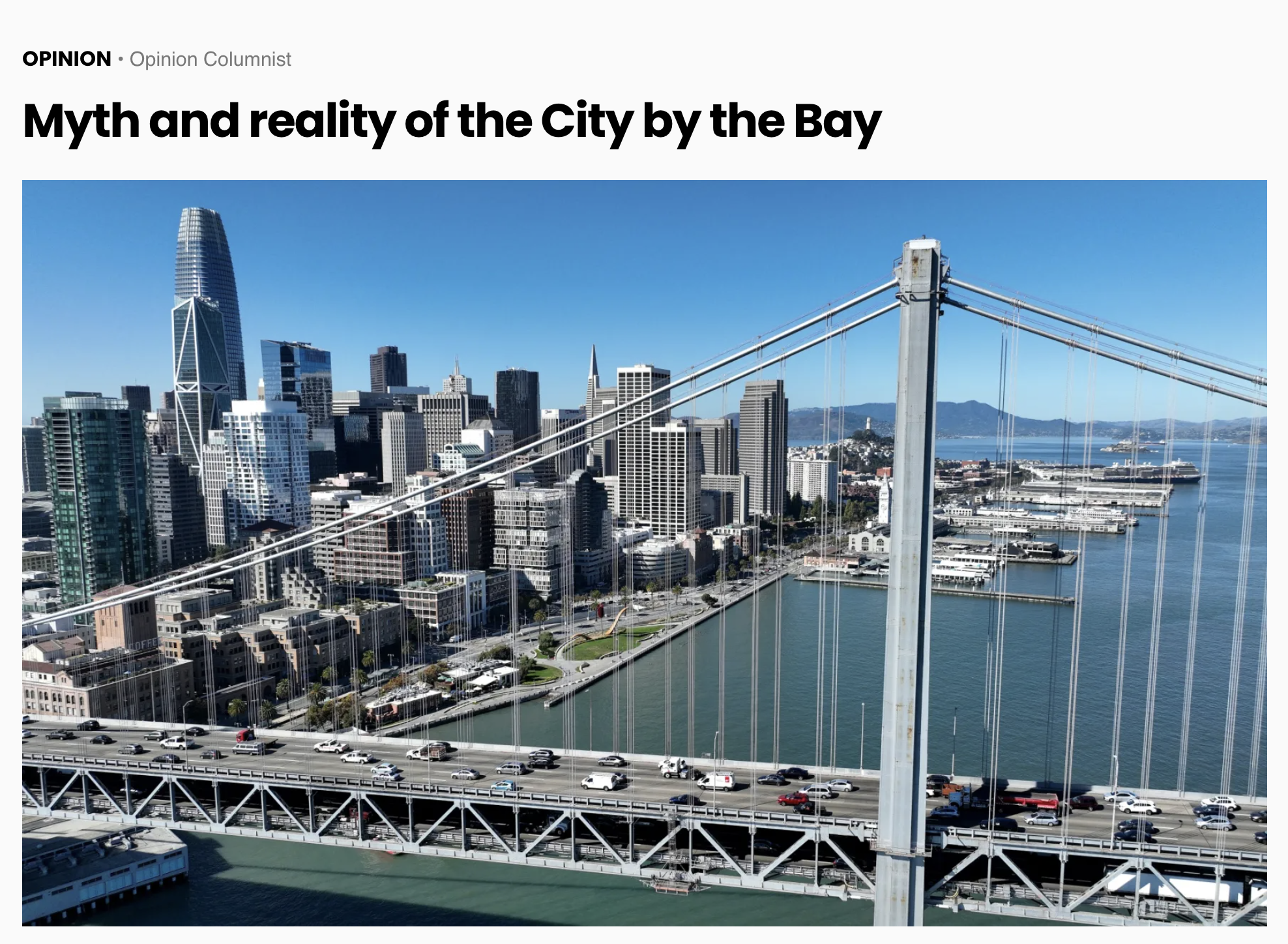 Myth and Reality of the City by the Bay