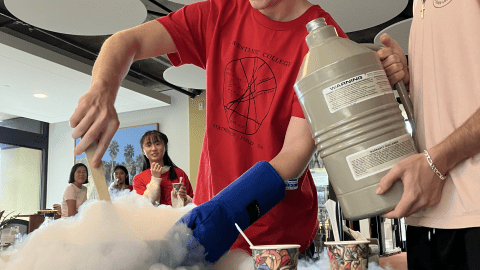Liquid Nitrogen Ice Cream