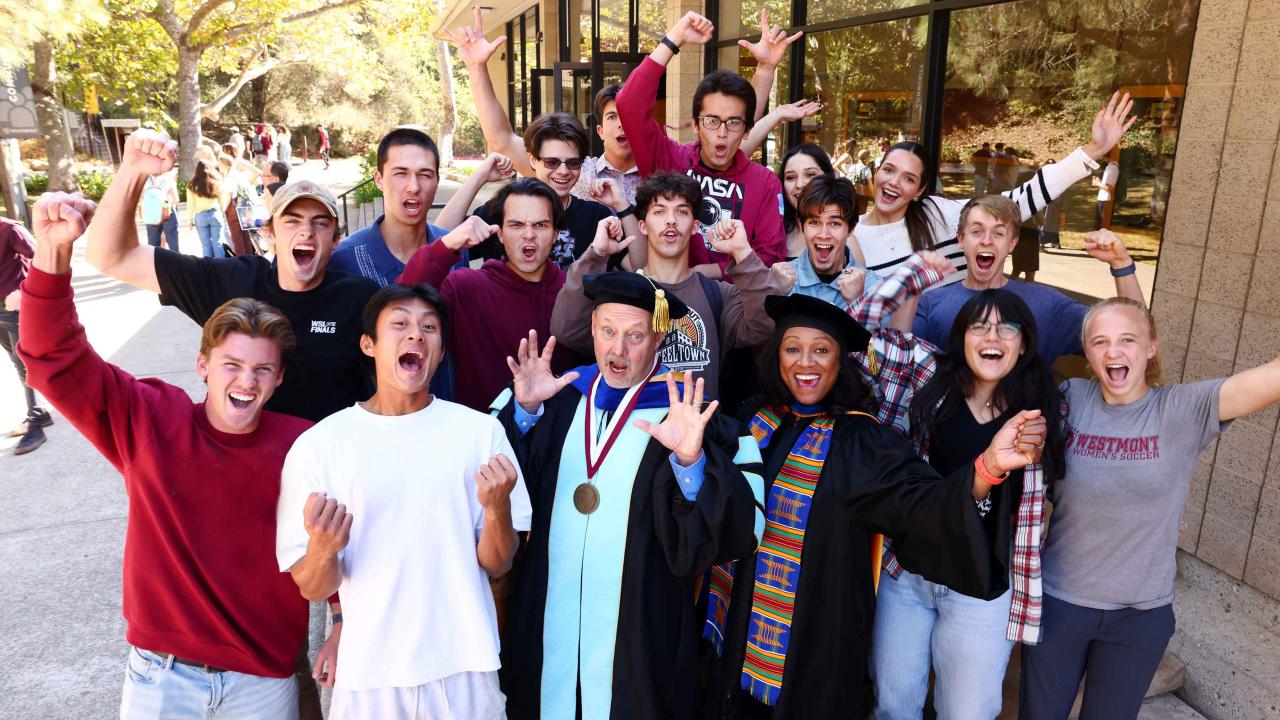 Engineering Students Celebrate with Dan Jensen and Provost Kim Denu