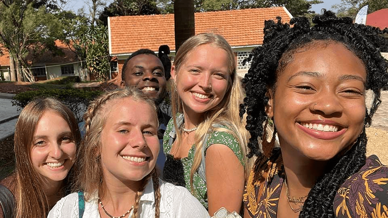 Students at Uganda Christian University