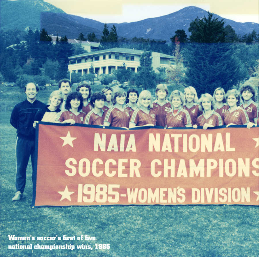 Women's Soccer NAIA National Champions