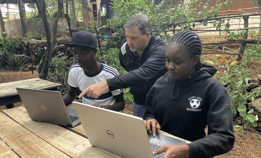 Kenyan Computer Students